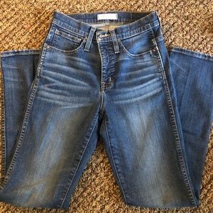 Madewell Slim Straight Jeans 25
